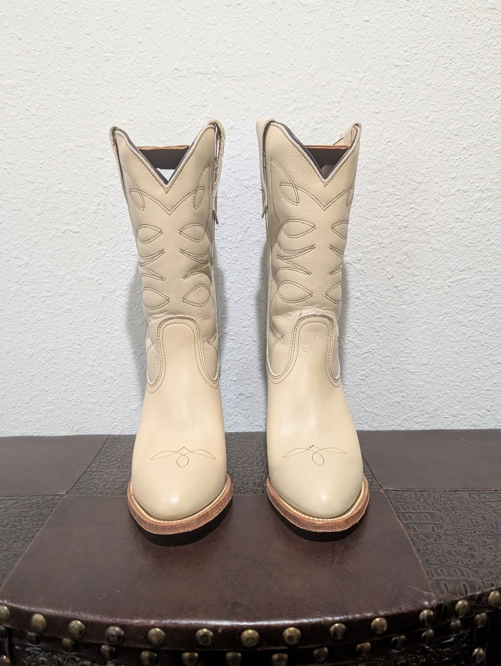 VINTAGE 70s/80s: Frye Western Boots Size 7 - Picture 7 of 16